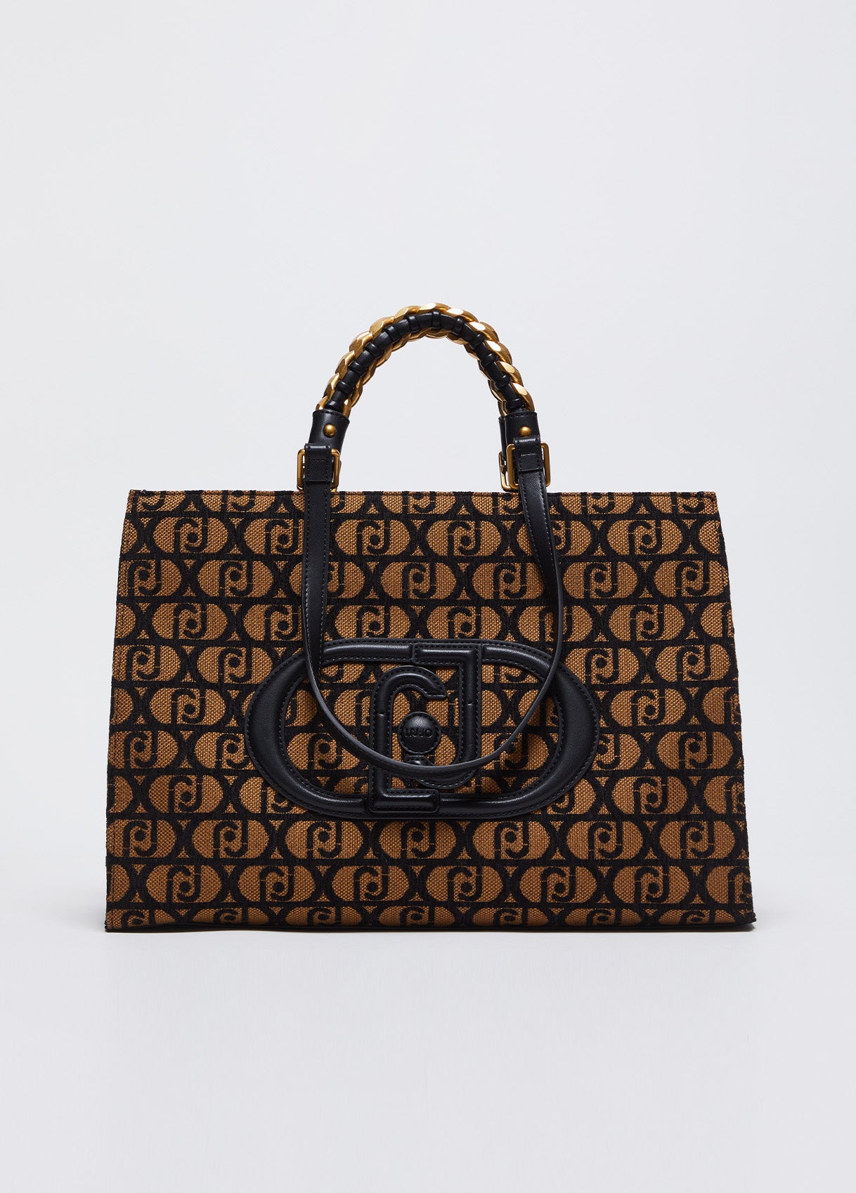 SHOPPING BAG JACQUARD- LIU JO - AF4245T6438